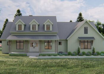 Modern Farmhouse with Cathedral Ceilings – ~2,388 Sq Ft of Smart Style