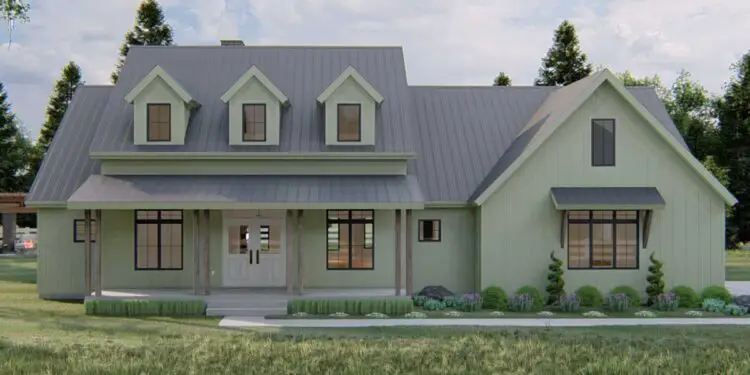 Modern Farmhouse with Cathedral Ceilings – ~2,388 Sq Ft of Smart Style