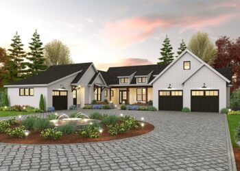 Modern Farmhouse with Attached 1-Bed Apartment – ~3,669 Sq Ft