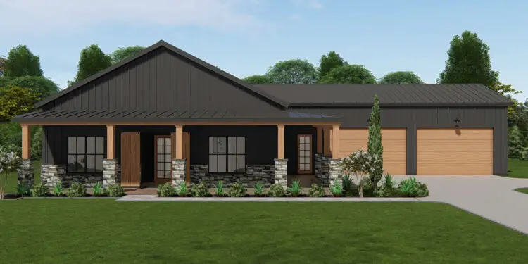 Charming 2,381 Sq Ft Barn-Style Home – 3 Beds, 2½ Baths, Open Loft & Covered Porches