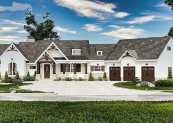 Elegant French Country / New American — ~2,537 Sq Ft | 3 Beds | 2.5 Baths | 3 Car Garage