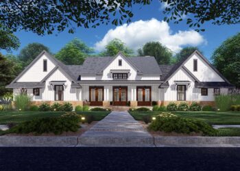 Southern-Style Modern Farmhouse – ~3,077 Sq Ft, 4 Beds, Bonus Loft