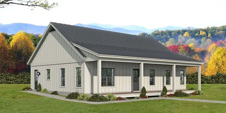 Cozy 1,477 Sq Ft Ranch Retreat with Porch & Smart Flow