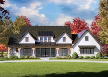Modern Farmhouse ~3,254 Sq Ft – 4 Beds, Home Office & Master-Suite Laundry Access
