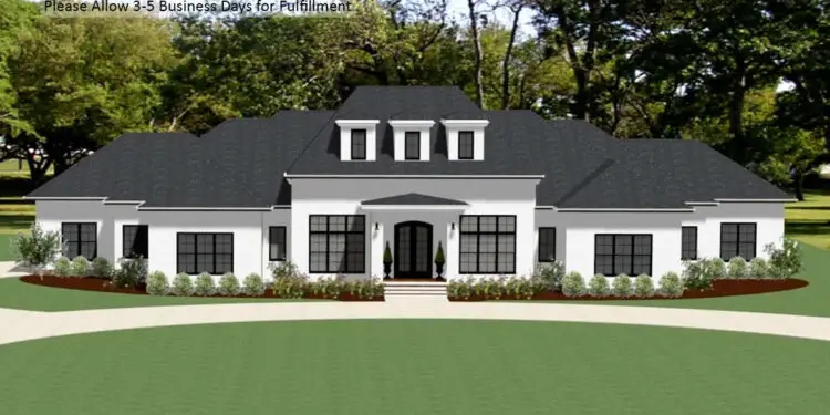 Elegant French Country – ~4,346 Sq Ft, 5 Beds, 4½ Baths & Grand Living