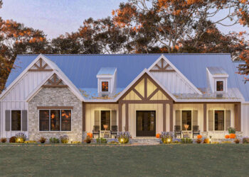 Modern Farmhouse ~2,686 Sq Ft | 4–5 Beds | 3.5 Baths | Loft & Porch Spaces