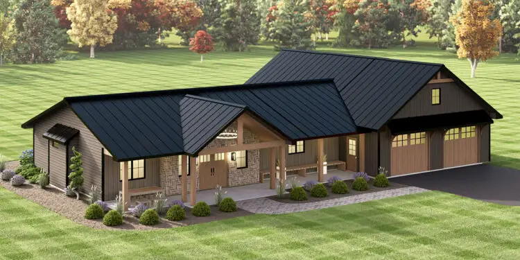 Charming Barn-Style Home – ~1,633 Sq Ft, 3 Beds & 2 Baths