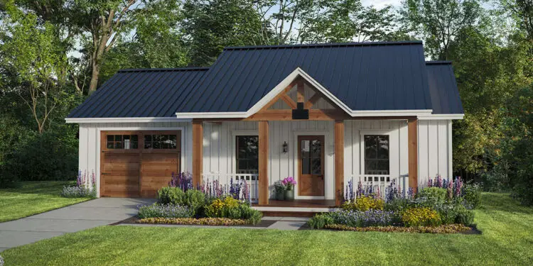 Modern Farmhouse – 716 Sq Ft, 1 Bedroom