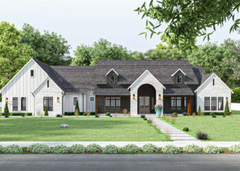 Modern Farmhouse Beauty – ~4,187 Sq Ft, 4 Beds & 5 Baths of Flexible Elegance