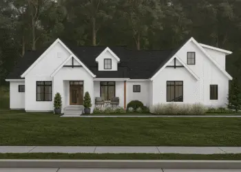 4-Bed Craftsman Ranch with Soaring Great Room – ~2,569 Sq Ft of Elegant One-Level Living