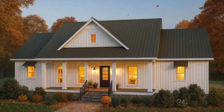 Modern Farmhouse ~2,525 Sq Ft – 3-4 Beds, 2.5-Baths, One-Level Ease