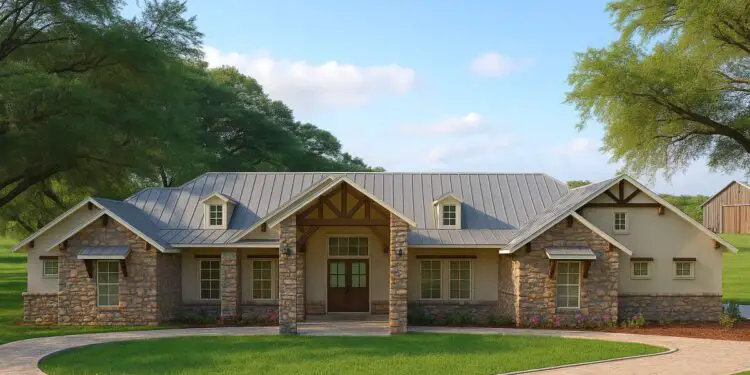 Modern Transitional – ~4,383 Sq Ft, 4 Beds, 4 ½ Baths, 3-Car Garage