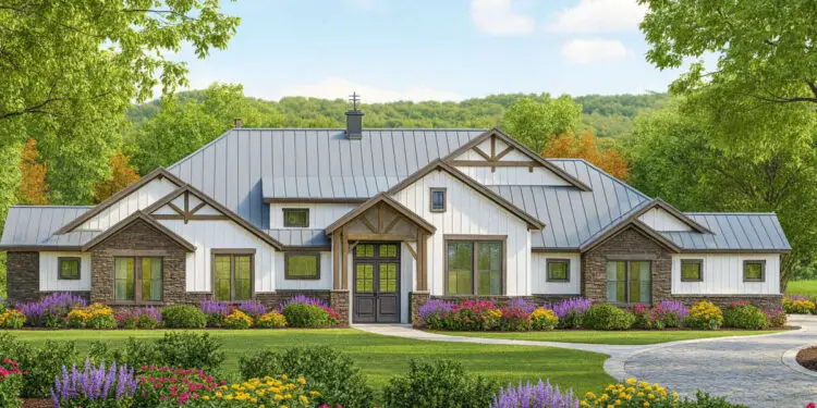 Modern Transitional Home – ~4,423 Sq Ft, 4 Beds, 3 Baths