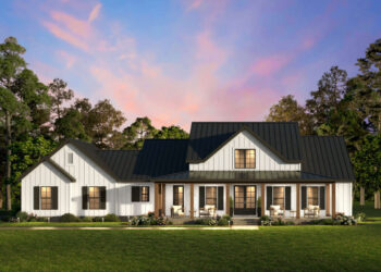 Modern Farmhouse – ~2,264 Sq Ft with 3 Beds, 2.5 Baths & Generous Porch Space