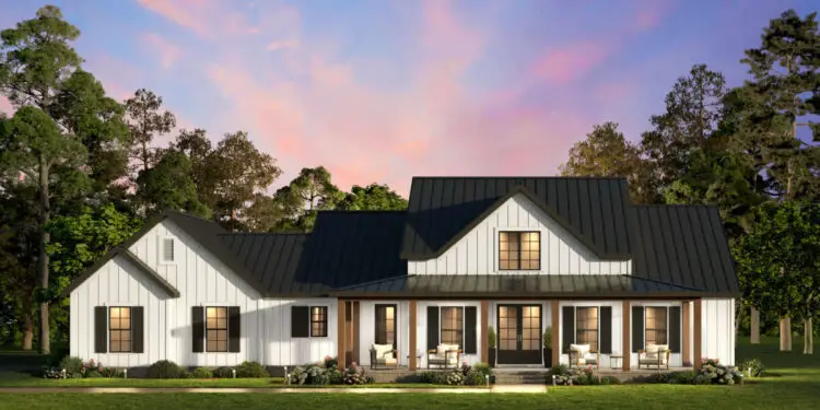 Modern Farmhouse – ~2,264 Sq Ft with 3 Beds, 2.5 Baths & Generous Porch Space