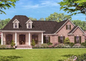 Split-Bedroom Home Plan with Options – ~2,400 Sq Ft, Bonus Loft, Side-Entry Garage