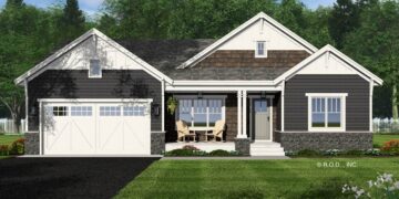 Classic Country House – ~1,742 Sq Ft with Split Bedrooms & Flex Office