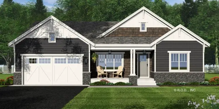 Classic Country House – ~1,742 Sq Ft with Split Bedrooms & Flex Office