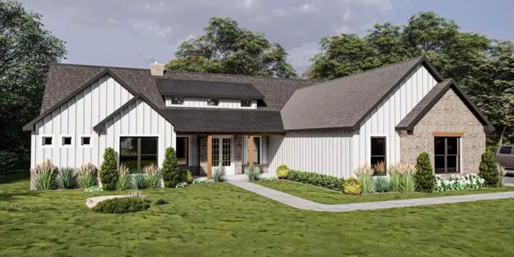 Luxury Modern Farmhouse – ~2,533 Sq Ft, 4 Beds, Grand Living + Safe Room