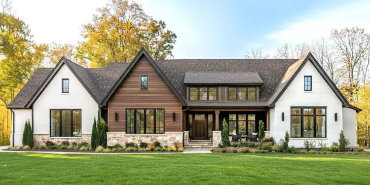 Luxury Modern Farmhouse – ~3,344 Sq Ft with Scullery & Outdoor Kitchen