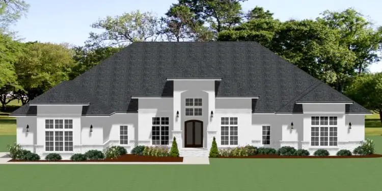 Transitional 5-Bed, 5-Bath House – ~5,038 Sq Ft with 3-Car Garage & Flexible Spaces