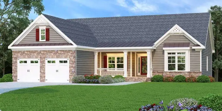 Traditional 4-Bed Ranch – ~2,221 Sq Ft, Smart Split Layout & Open Living