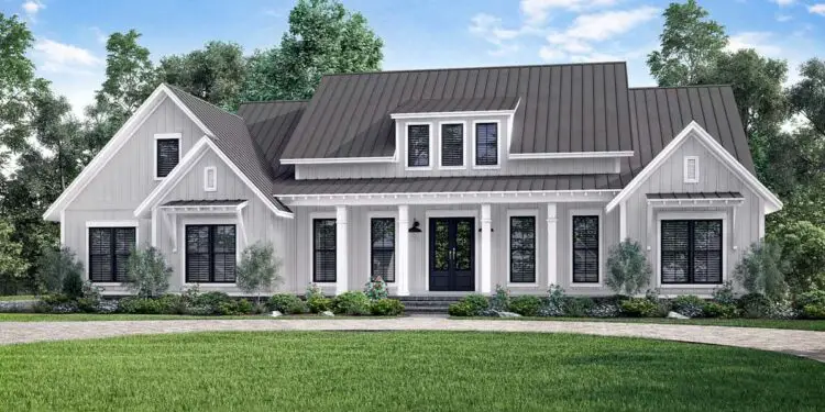 Open-Concept Modern Farmhouse with Bonus Over Garage – ~2,728 Sq Ft of Flexible Farmhouse Living