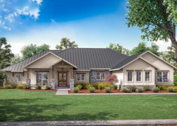 Hill-Country One-Story: ~2,974 Sq Ft with Open Plan & Game Room