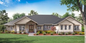 Hill-Country One-Story: ~2,974 Sq Ft with Open Plan & Game Room