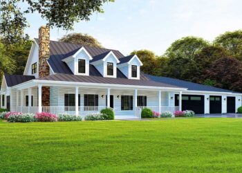 Multi-Generational Modern Farmhouse – ~3,416 Sq Ft with Two Kitchens & Two Laundry Rooms