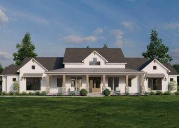Balanced Modern Farmhouse – ~2,930 Sq Ft | 4 Beds | 3½ Baths | 3-Car Garage