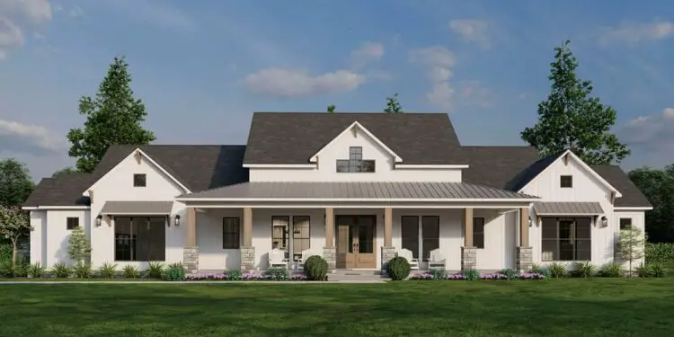 Balanced Modern Farmhouse – ~2,930 Sq Ft | 4 Beds | 3½ Baths | 3-Car Garage