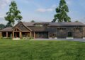 New-American Barndominium – ~2,631 Sq Ft with Outdoor Fireplace & Oversized RV Garage
