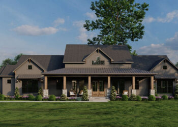 Modern Farmhouse – ~2,481 Sq Ft, 3 Beds, 3½ Baths, 3-Car Garage