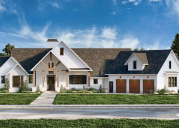 Modern Farmhouse – ~3,686 Sq Ft | 4 Beds | 3 Full + 1 Half Baths | 3-Car Garage