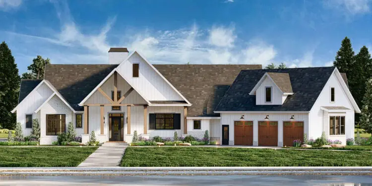 Modern Farmhouse – ~3,686 Sq Ft | 4 Beds | 3 Full + 1 Half Baths | 3-Car Garage