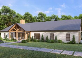 4-Bed Barndominium with Open-Concept Living – ~2,240 Sq Ft