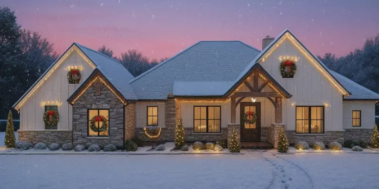 Modern Farmhouse – ~3,414 Sq Ft, 4 Beds, 4 Baths, Spacious & Elegant