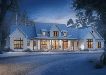 Modern Farmhouse Retreat – ~3,500 Sq Ft, 5 Beds, 3½ Baths, Grand Porches