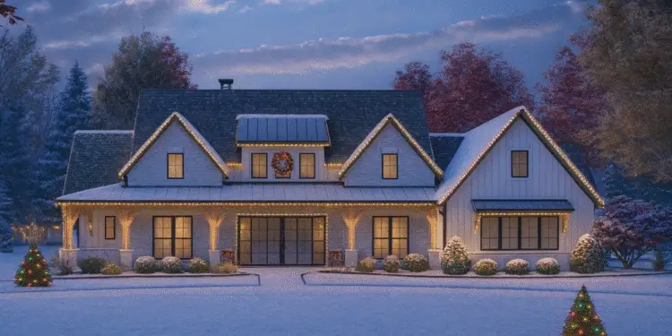 3,563 Sq Ft Modern Farmhouse — 4-Bed, Home Office & Vaulted Family Room (Plan 818073JSS)