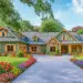 Spacious Country Home – ~5,098 Sq Ft with 4-Bedrooms, 4.5-Baths
