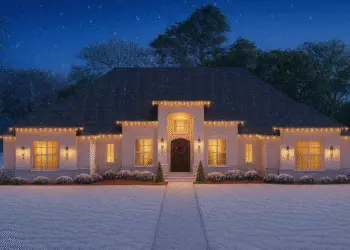 5,038 Sq Ft Transitional Home — 5 Beds, 5.5 Baths & 3-Car Garage (Plan 46511LA)