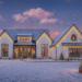 2,854 Sq Ft Transitional Farmhouse — 4-Bed, 3.5-Bath & Vaulted Great Room (Plan 818048JSS)