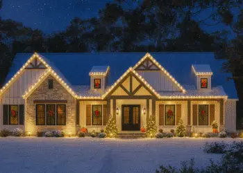 Modern Farmhouse – ~2,686 Sq Ft, 4-5 Beds, 3.5 Baths & Spacious Porches