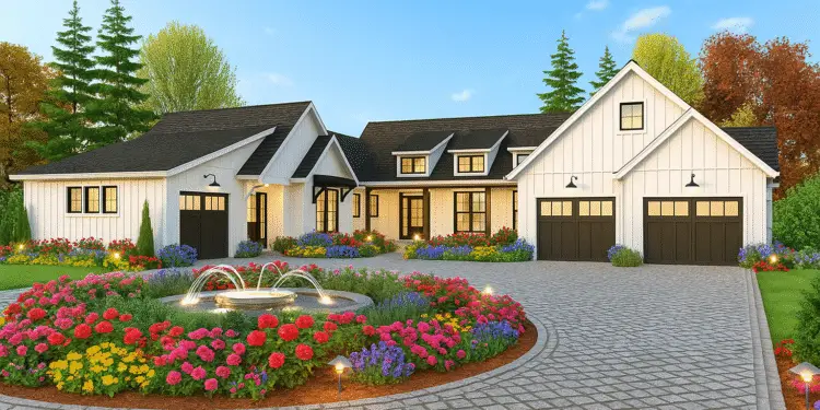 Modern Farmhouse – ~3,669 Sq Ft, 4 Beds, 4.5 Baths & 3-Car Garage