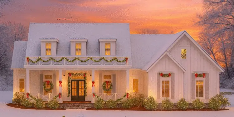 2,354 sq ft Country-Farmhouse — 3-Bedroom Home with Bonus Storage & Classic Porch Charm