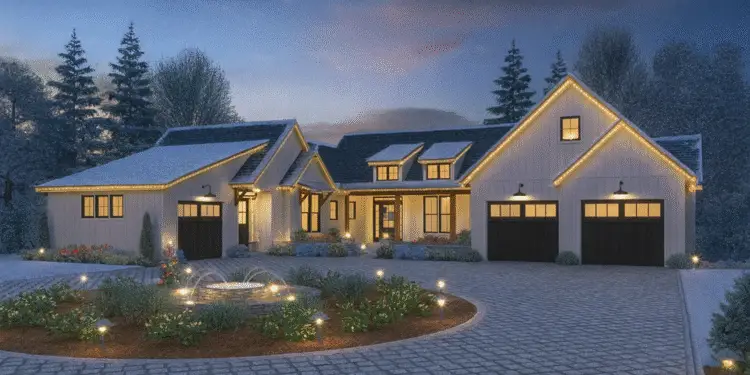 3,669 Sq Ft Modern Farmhouse — Main Home + 1-Bed Apartment