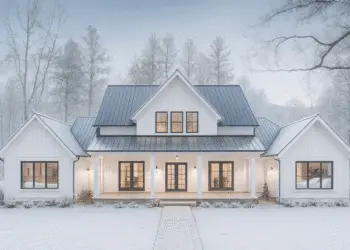 Modern Farmhouse with Outdoor Kitchen – ~3,003 Sq Ft, 4 Beds, 4.5 Baths