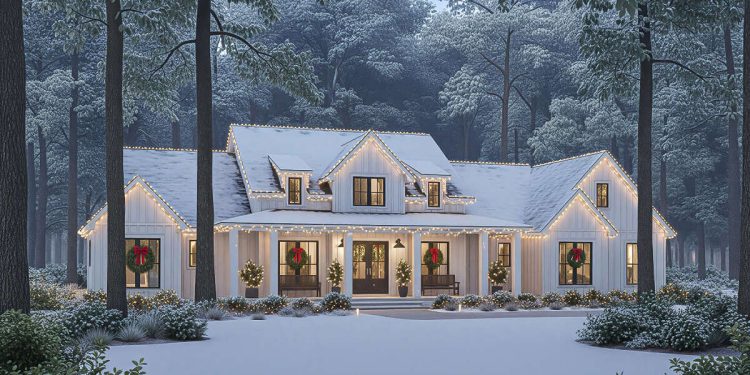 Modern Farmhouse Plan – ~2,379 Sq Ft • 3 Bedrooms & 3.5 Bathrooms
