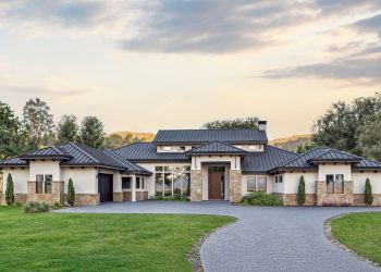 Texas Hill Country House Plan with Media & Game Room – ~5,000 sq ft, 5 Bedrooms, 5.5 Bathrooms, 4-Car Garage